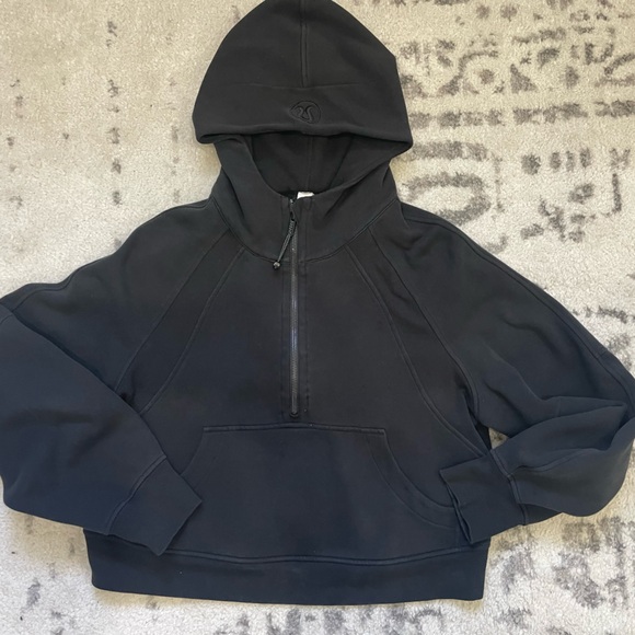 GUC Lululemon Scuba Oversized Half-Zip Hoodie M/L - Picture 9 of 10